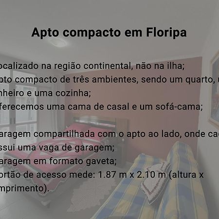 Apto Compacto Em Floripa-Continente Florianópolis Екстериор снимка